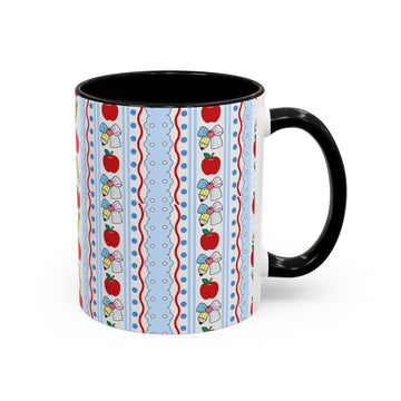 Teacher Apple Pattern Coffee Mug 11/15oz