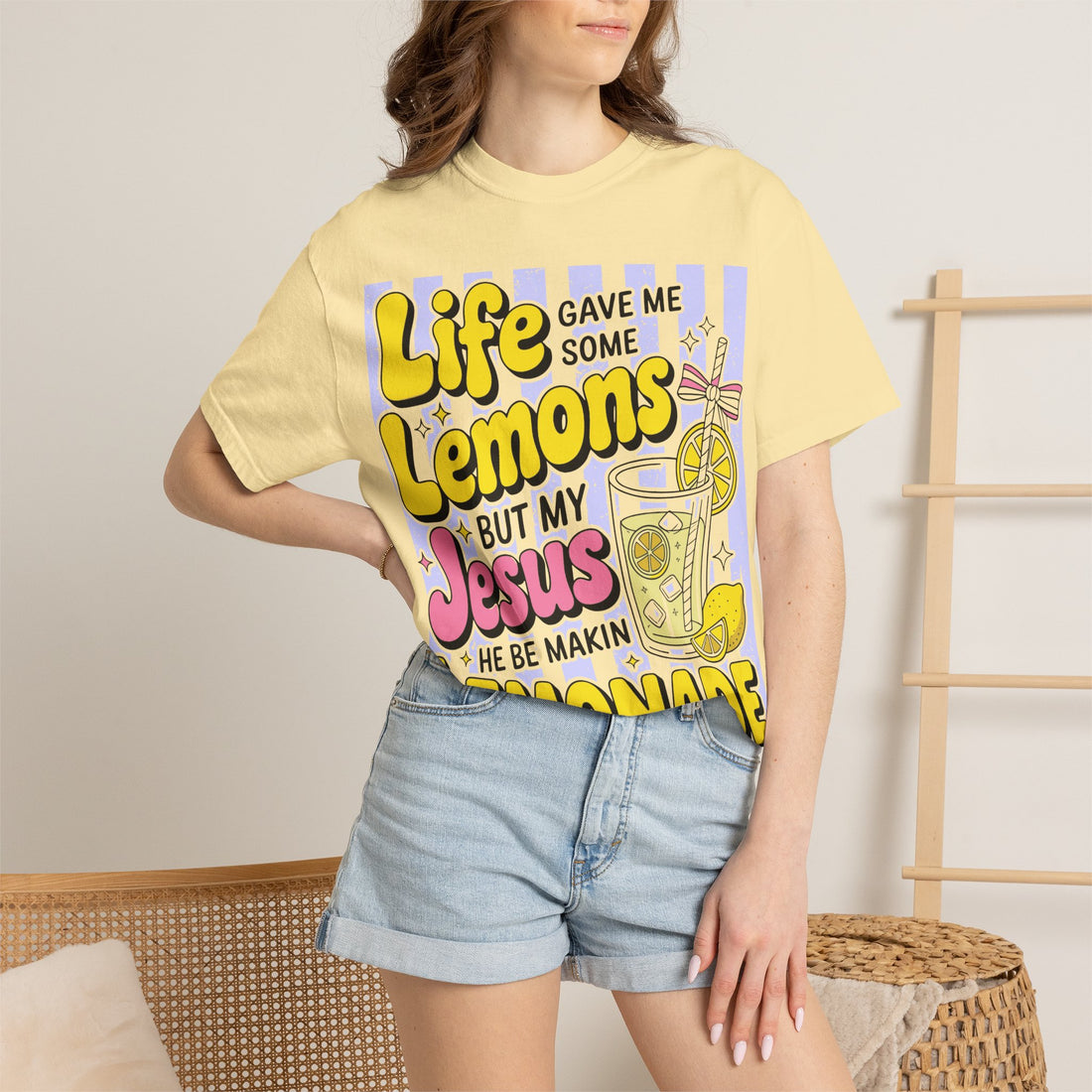 Life Gave Me Lemons Jesus Lemonade Tee