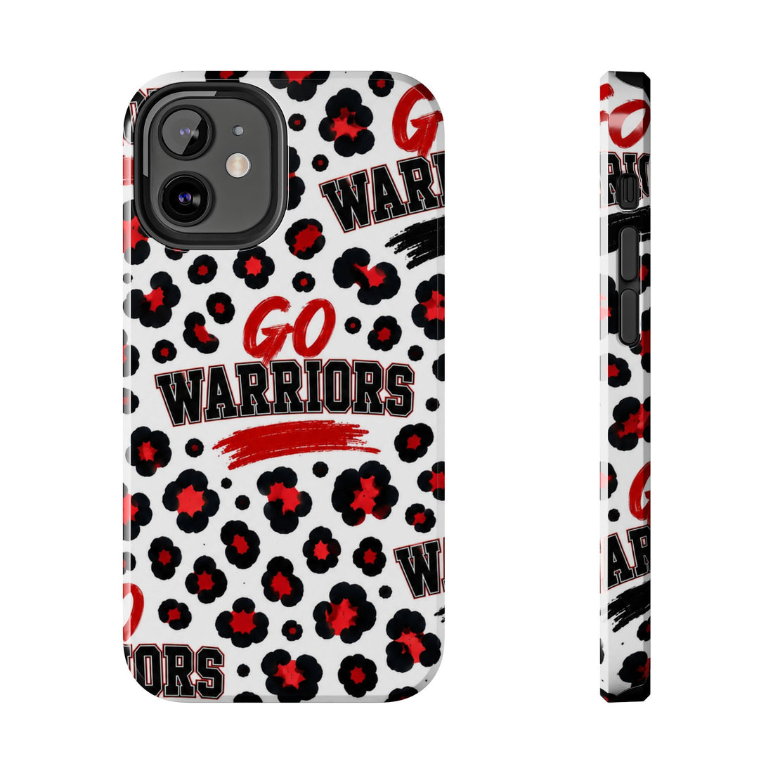 Go Warriors Leopard Print Phone Case