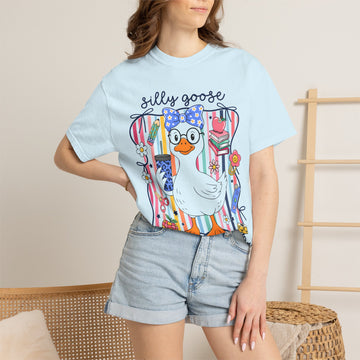 Silly Goose Teacher Club Comfort Color Graphic Tee
