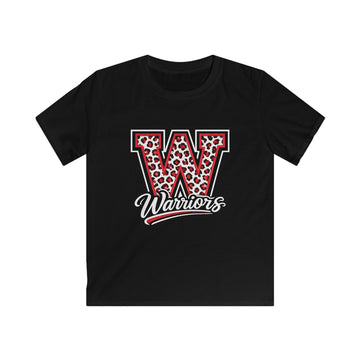 Red Leopard Warriors Kids Tee