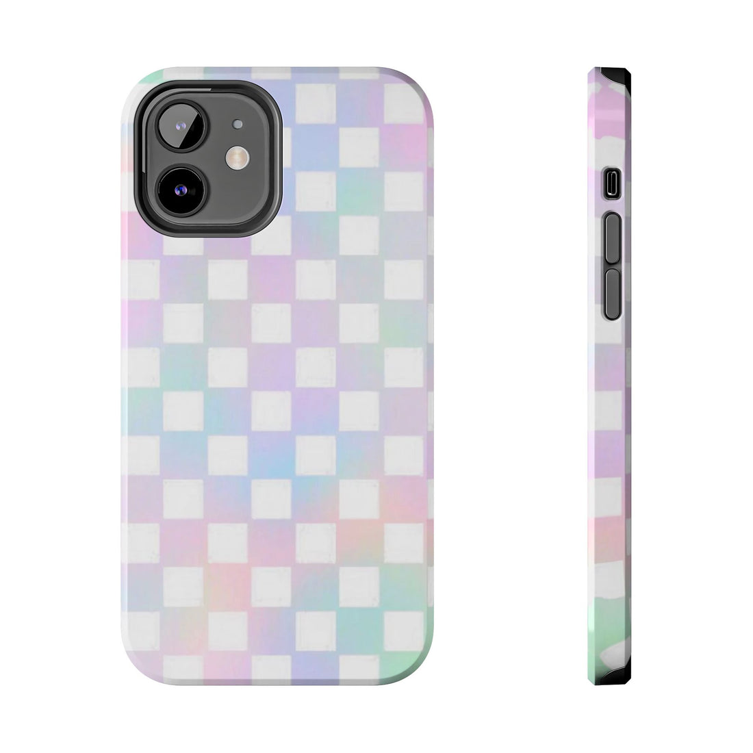 Pastel Checker Tough Phone Case